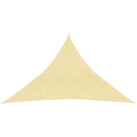 Beige HDPE-Segelmarkise 160 g/m² 3x3x4,2 m von vidaXL, Sonnenschirme - Ref: Foro24-311144, Preis: 18,84 €, Rabatt: %