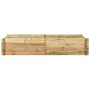 Planter for vegetables made of impregnated pine wood 197x100x40cm by vidaXL, Pots and planters - Ref: Foro24-43345, Price: 10...
