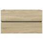Set de mueble de baño 2 piezas cerámica y madera de ingeniería by , bathroom vanities - Ref: Foro24-3307659, Price: 204,37 €,...