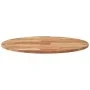 Tablero de mesa redondo madera maciza de acacia Ø80x2 cm by , Table tops - Ref: Foro24-4008698, Price: 77,05 €, Discount: %