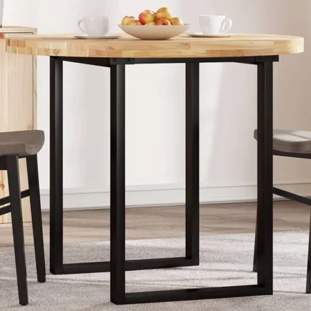Tablero de mesa redondo madera maciza de acacia Ø90x4 cm by , Table tops - Ref: Foro24-4008693, Price: 142,60 €, Discount: %
