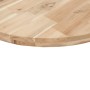 Tablero de mesa redondo madera maciza de acacia Ø90x4 cm by , Table tops - Ref: Foro24-4008693, Price: 145,16 €, Discount: %