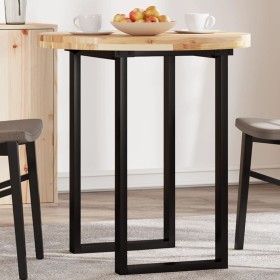 Tablero de mesa redondo madera maciza de acacia Ø70x4 cm by , Table tops - Ref: Foro24-4008691, Price: 83,74 €, Discount: %