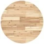 Tablero de mesa redondo madera maciza de acacia Ø70x4 cm by , Table tops - Ref: Foro24-4008691, Price: 82,26 €, Discount: %
