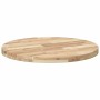 Tablero de mesa redondo madera maciza de acacia Ø70x4 cm by , Table tops - Ref: Foro24-4008691, Price: 83,74 €, Discount: %