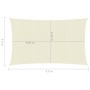 Cream HDPE sail awning 160 g/m² 2.5x4.5 m by vidaXL, Umbrellas - Ref: Foro24-311180, Price: 36,52 €, Discount: %