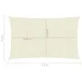 Cream HDPE sail awning 160 g/m² 2.5x4.5 m by vidaXL, Umbrellas - Ref: Foro24-311180, Price: 31,42 €, Discount: %