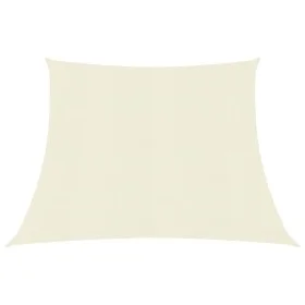 Toldo de vela HDPE color crema 160 g/m² 4/5x3 m by vidaXL, Umbrellas - Ref: Foro24-311215, Price: 35,85 €, Discount: %