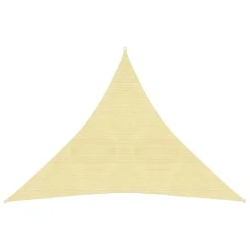 Beige HDPE sail awning 160 g/m² 4x4x4 m by vidaXL, Umbrellas - Ref: Foro24-311148, Price: 25,64 €, Discount: %