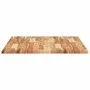 Tablero de mesa rectangular madera maciza de acacia 100x80x2 cm by , Table tops - Ref: Foro24-4008831, Price: 105,58 €, Disco...