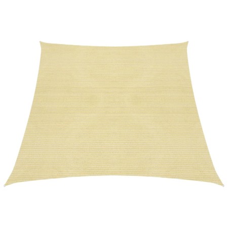 Beige HDPE sail shade 160 g/m² 3/4x2 m by vidaXL, Umbrellas - Ref: Foro24-311158, Price: 25,45 €, Discount: %
