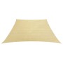 Beige HDPE sail shade 160 g/m² 3/4x2 m by vidaXL, Umbrellas - Ref: Foro24-311158, Price: 25,45 €, Discount: %