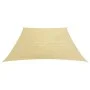 Beige HDPE sail shade 160 g/m² 3/4x2 m by vidaXL, Umbrellas - Ref: Foro24-311158, Price: 30,69 €, Discount: %