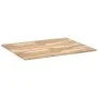 Tablero de mesa rectangular madera maciza de acacia 100x80x2 cm by , Table tops - Ref: Foro24-4008763, Price: 101,10 €, Disco...