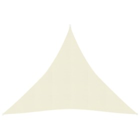 Cream HDPE sail awning 160 g/m² 3x3x3 m by vidaXL, Umbrellas - Ref: Foro24-311197, Price: 20,34 €, Discount: %