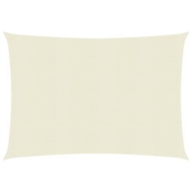 Cream HDPE sail awning 160 g/m² 3x4 m by vidaXL, Umbrellas - Ref: Foro24-311182, Price: 31,85 €, Discount: %