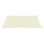 Cremefarbenes HDPE-Segelmarkise 160 g/m², 3 x 4 m von vidaXL, Sonnenschirme - Ref: Foro24-311182, Preis: 32,26 €, Rabatt: %