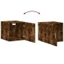 Armario de pared madera ingeniería roble ahumado 40x42,5x40 cm de , Aparadores - Ref: Foro24-846100, Precio: 39,97 €, Descuen...