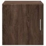 Armario de pared madera ingeniería marrón roble 40x42,5x40 cm de , Aparadores - Ref: Foro24-846102, Precio: 41,04 €, Descuent...