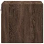 Armario de pared madera ingeniería marrón roble 40x42,5x40 cm de , Aparadores - Ref: Foro24-846102, Precio: 41,04 €, Descuent...