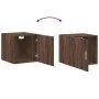 Armario de pared madera ingeniería marrón roble 40x42,5x40 cm de , Aparadores - Ref: Foro24-846102, Precio: 41,04 €, Descuent...