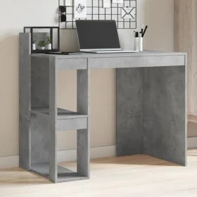 Ingenieurholz-Schreibtisch in Betongrau, 103,5x56,5x94 cm. von , Schreibtische - Ref: Foro24-847978, Preis: 79,79 €, Rabatt: %