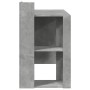 Escritorio madera de ingeniería gris hormigón 103,5x56,5x94 cm by , Desks - Ref: Foro24-847978, Price: 81,24 €, Discount: %