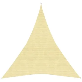 Beige HDPE sail awning 160 g/m² 5x7x7 m by vidaXL, Umbrellas - Ref: Foro24-311154, Price: 41,24 €, Discount: %