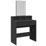 Frisiertisch mit schwarzem Spiegel 80x41x144,5 cm von , Schlafzimmerkommoden - Ref: Foro24-848172, Preis: 96,75 €, Rabatt: %