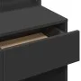Tocador con espejo negro 80x41x144,5 cm by , Bedroom Dressers - Ref: Foro24-848172, Price: 95,29 €, Discount: %