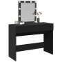 Tocador con luces LED negro 100x40x130 cm by , Bedroom Dressers - Ref: Foro24-848193, Price: 131,96 €, Discount: %