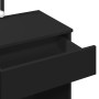 Tocador con luces LED negro 100x40x130 cm by , Bedroom Dressers - Ref: Foro24-848193, Price: 131,96 €, Discount: %
