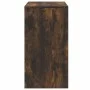 Frisiertisch mit Hocker aus geräucherter Eiche 60x40x113,5 cm von , Schlafzimmerkommoden - Ref: Foro24-848217, Preis: 92,53 €...