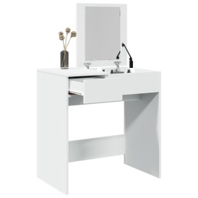 Tocador con espejo blanco 73x46,5x120 cm by , Bedroom Dressers - Ref: Foro24-848220, Price: 92,35 €, Discount: %