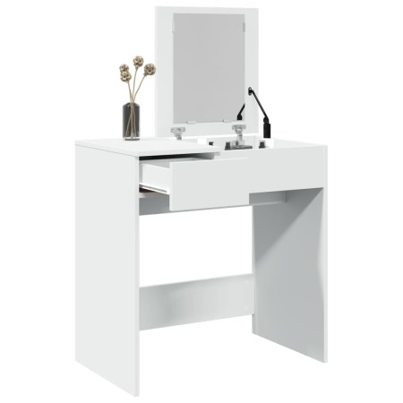 Tocador con espejo blanco 73x46,5x120 cm by , Bedroom Dressers - Ref: Foro24-848220, Price: 92,35 €, Discount: %