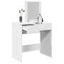 Tocador con espejo blanco 73x46,5x120 cm by , Bedroom Dressers - Ref: Foro24-848220, Price: 92,35 €, Discount: %