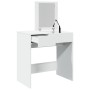 Tocador con espejo blanco 73x46,5x120 cm by , Bedroom Dressers - Ref: Foro24-848220, Price: 92,35 €, Discount: %