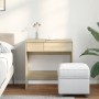 Tocador con espejo roble Sonoma 73x46,5x120 cm de , Tocadores para dormitorios - Ref: Foro24-848222, Precio: 94,90 €, Descuen...
