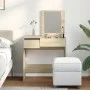 Frisiertisch mit Eichenholz-Sonoma-Spiegel 73x46,5x120 cm von , Schlafzimmerkommoden - Ref: Foro24-848222, Preis: 89,62 €, Ra...