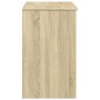 Tocador con espejo roble Sonoma 73x46,5x120 cm de , Tocadores para dormitorios - Ref: Foro24-848222, Precio: 94,90 €, Descuen...