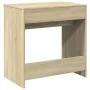 Frisiertisch mit Eichenholz-Sonoma-Spiegel 73x46,5x120 cm von , Schlafzimmerkommoden - Ref: Foro24-848222, Preis: 89,62 €, Ra...