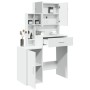 Frisiertisch mit weißem Möbel 80x35x132 cm von , Schlafzimmerkommoden - Ref: Foro24-848234, Preis: 113,87 €, Rabatt: %