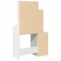 Frisiertisch mit weißem Möbel 80x35x132 cm von , Schlafzimmerkommoden - Ref: Foro24-848234, Preis: 110,73 €, Rabatt: %