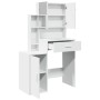 Frisiertisch mit weißem Möbel 80x35x132 cm von , Schlafzimmerkommoden - Ref: Foro24-848234, Preis: 113,87 €, Rabatt: %
