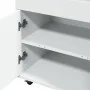 Barwagen aus weißem Ingenieurholz 60x39,5x89 cm von , Sideboards - Ref: Foro24-848269, Preis: 106,21 €, Rabatt: %