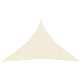 Cream HDPE sail awning 160 g/m² 3x3x4.2 m by vidaXL, Umbrellas - Ref: Foro24-311199, Price: 22,11 €, Discount: %
