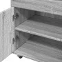 Barwagen aus Sonoma-Engineering-Holz in Grau, 60x39,5x89 cm. von , Sideboards - Ref: Foro24-848274, Preis: 99,15 €, Rabatt: %