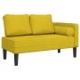 Sofá diván con cojines terciopelo amarillo by , Daybeds - Ref: Foro24-4007577, Price: 164,14 €, Discount: %