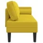 Sofá diván con cojines terciopelo amarillo by , Daybeds - Ref: Foro24-4007577, Price: 164,14 €, Discount: %