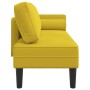 Sofá diván con cojines terciopelo amarillo by , Daybeds - Ref: Foro24-4007577, Price: 167,36 €, Discount: %